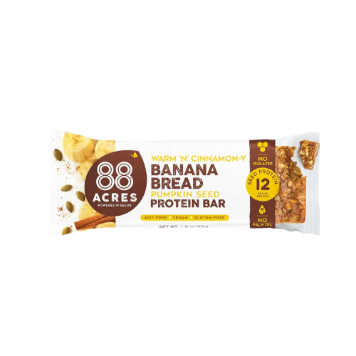 88 ACRES Banana Bread Seed Protein Bar, 1.9 Oz